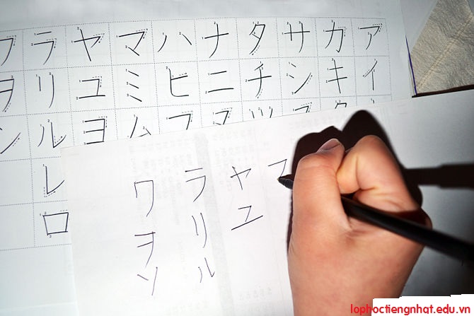 Phương pháp luyện viết tiếng Nhật hiệu quả