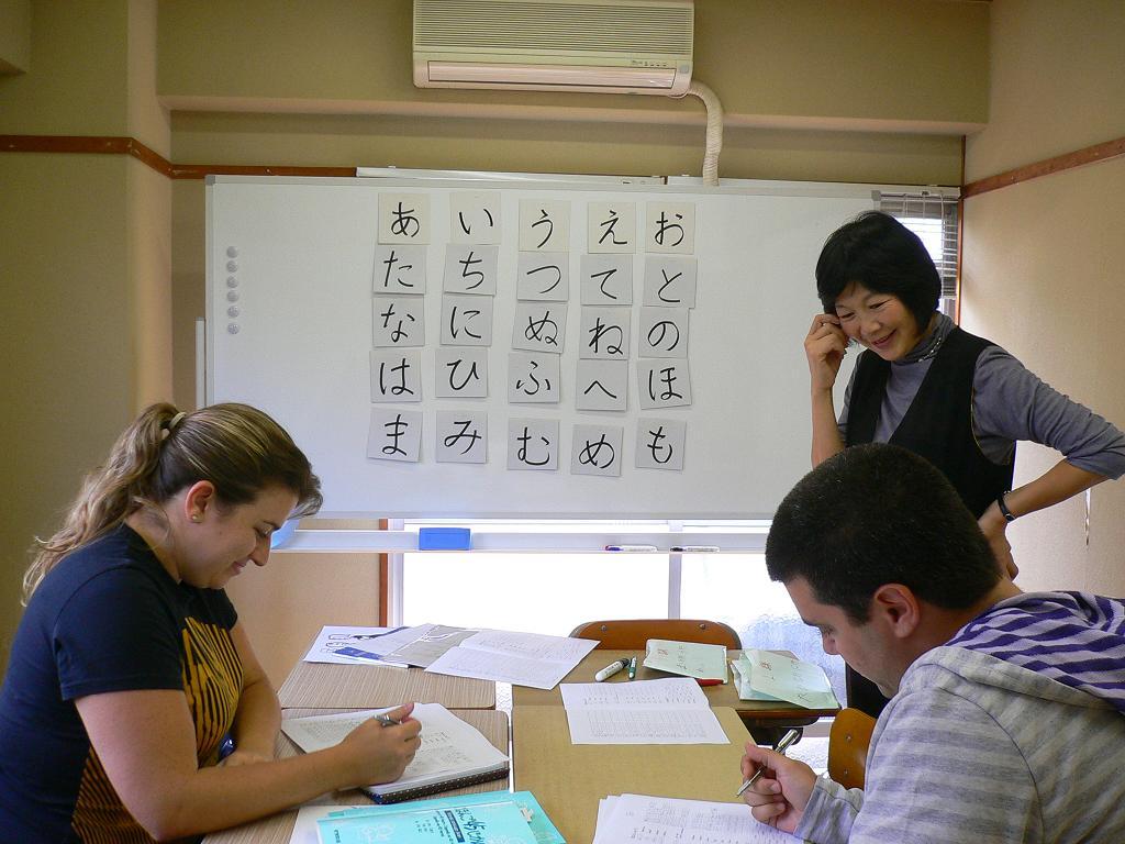 Lớp học tiếng Nhật sơ cấp