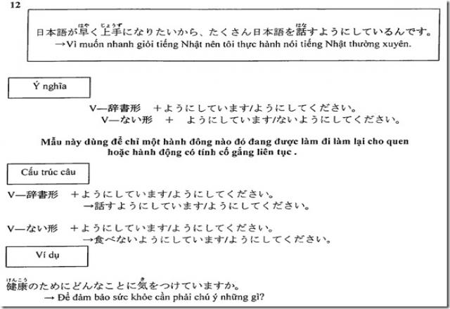 Luyện bài tập tiếng Nhật sơ cấp cùng Nhật ngữ SOFL