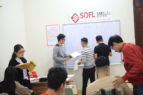 Lớp học tiếng Nhật tại SOFL